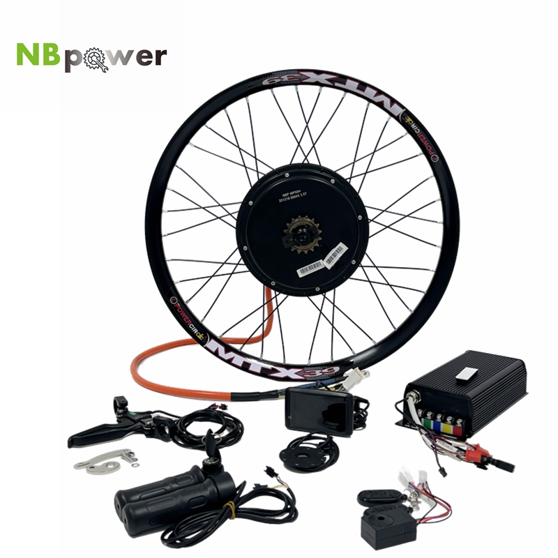 5000W Hub Motor Kit 72V - Kit di conversione motore per bici