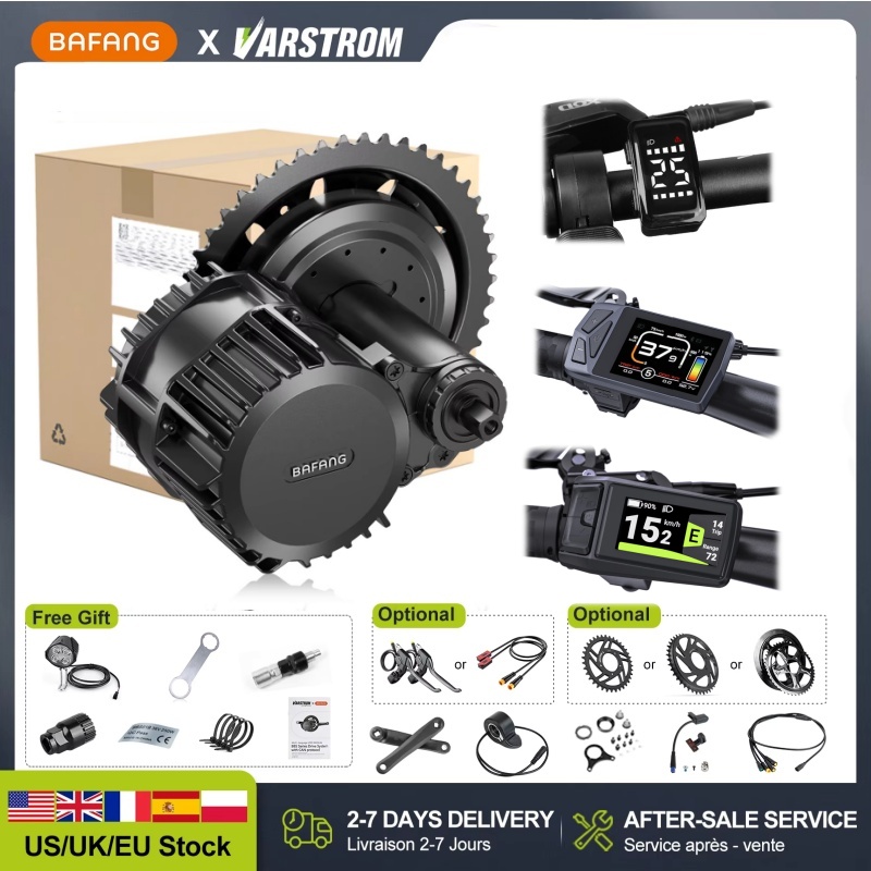 Side Hung Mid Drive Motor Kit - Kit Motore Bafang 48V 750W BBS02