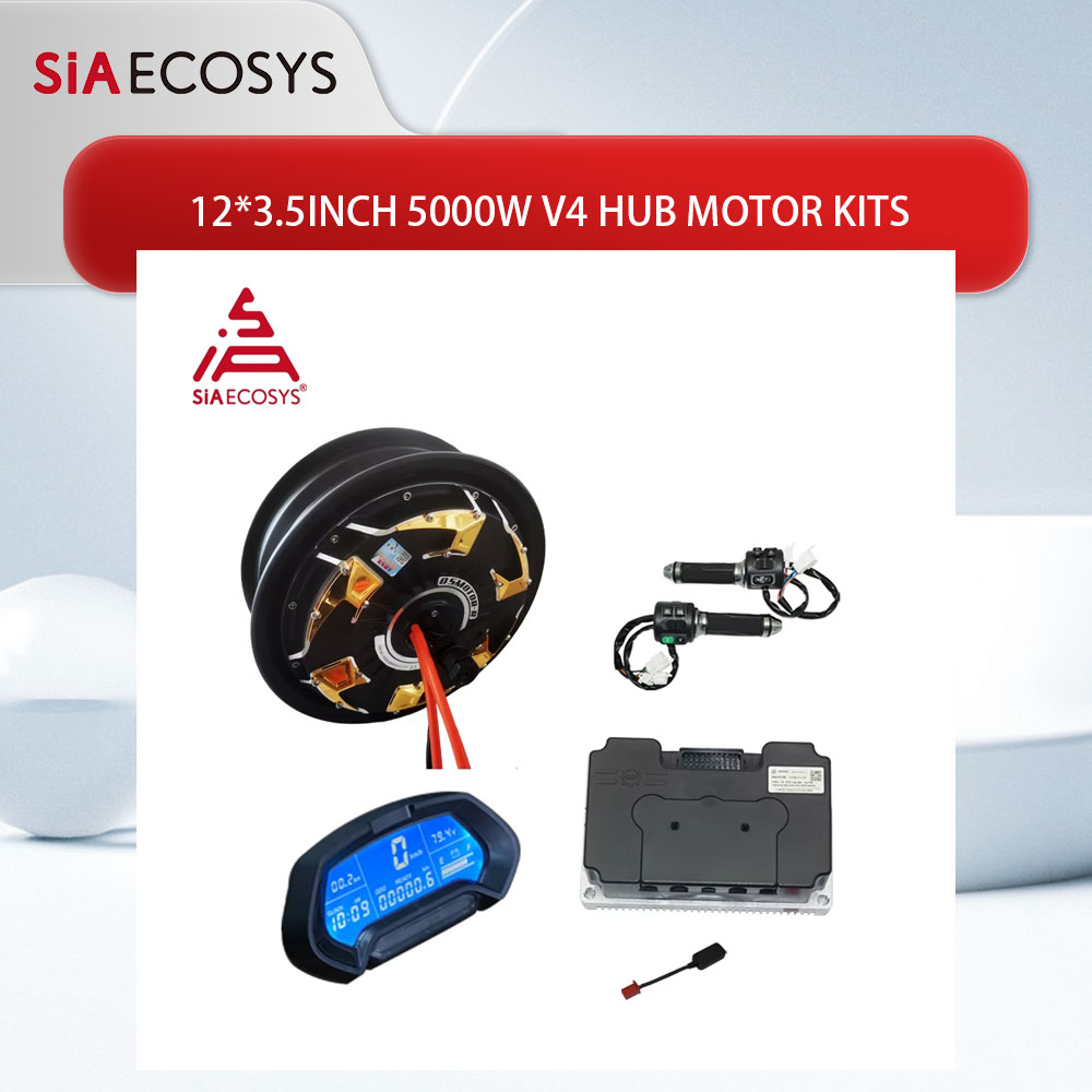 5000W Hub Motor Kit 72V - Motore QS 12*3.5 pollici 5000W V4