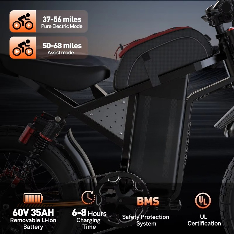 Bicicletta Elettrica Bopzin 30 - 3000W Stealth Bomber Motor recensione e prezzo