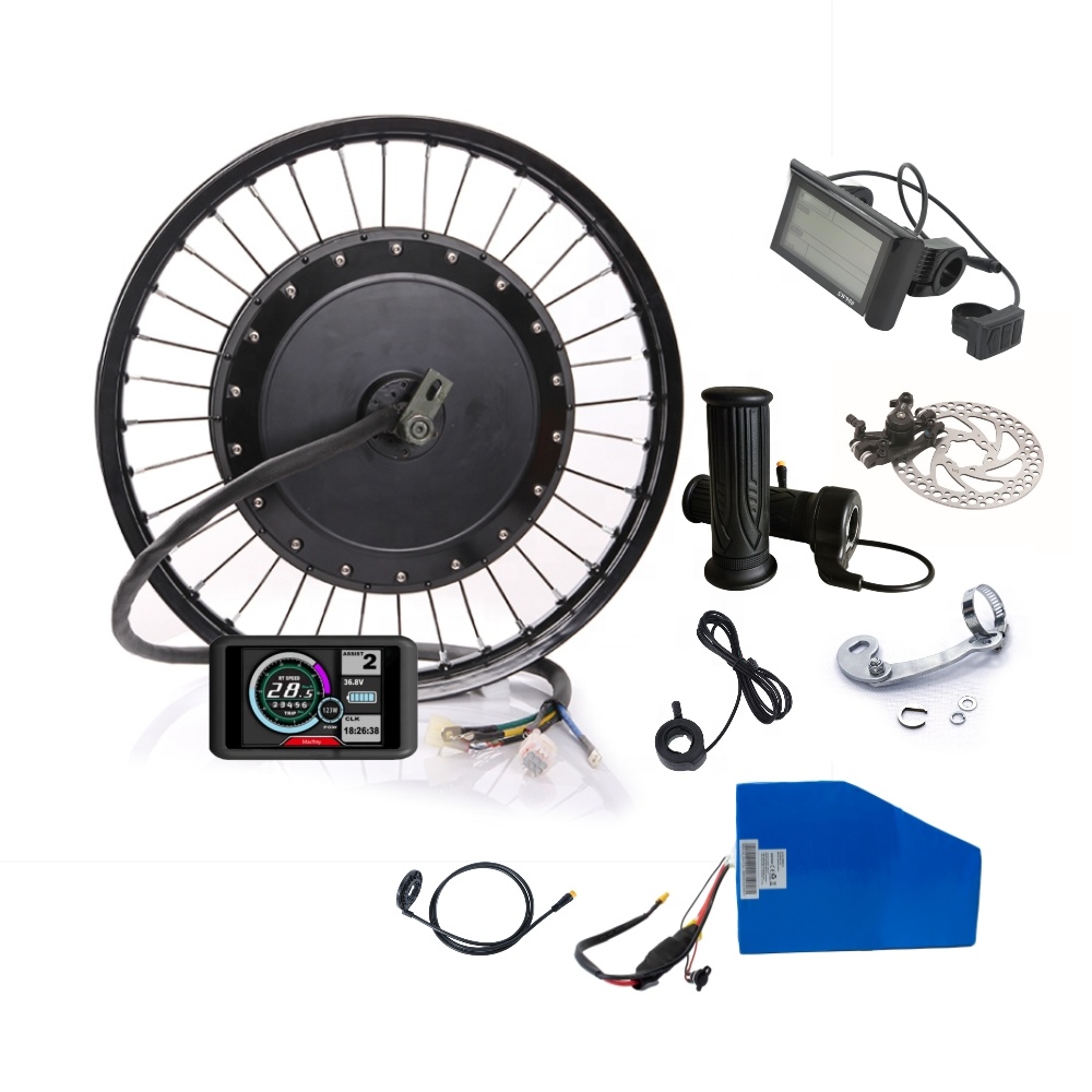 Kit di conversione bici per bi - 5000W Hub Motor Kit 72V recensione e prezzo