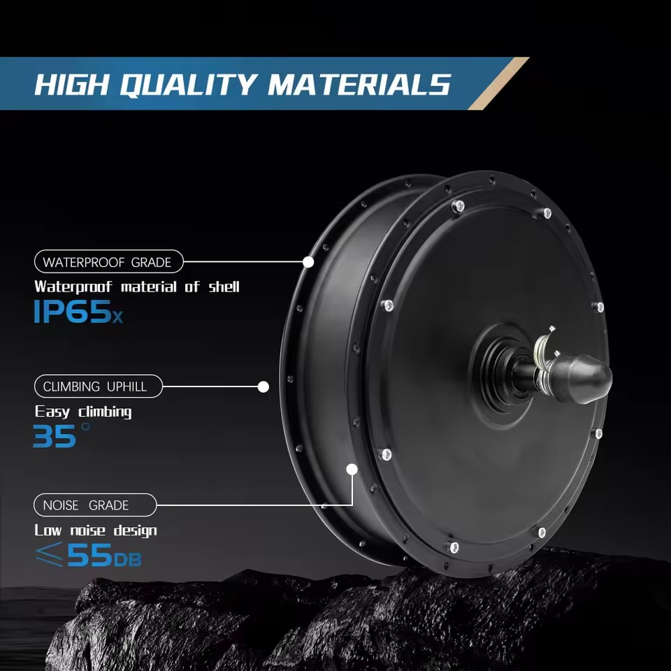 Kit di conversione E-Bike 72V  - 5000W Hub Motor Kit 72V recensione e prezzo