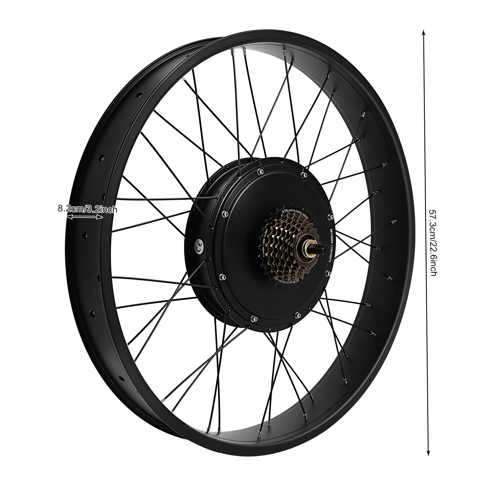 Kit di conversione bici elettr - Fat Tire Electric Bike Conversion Kit 1500W recensione e prezzo