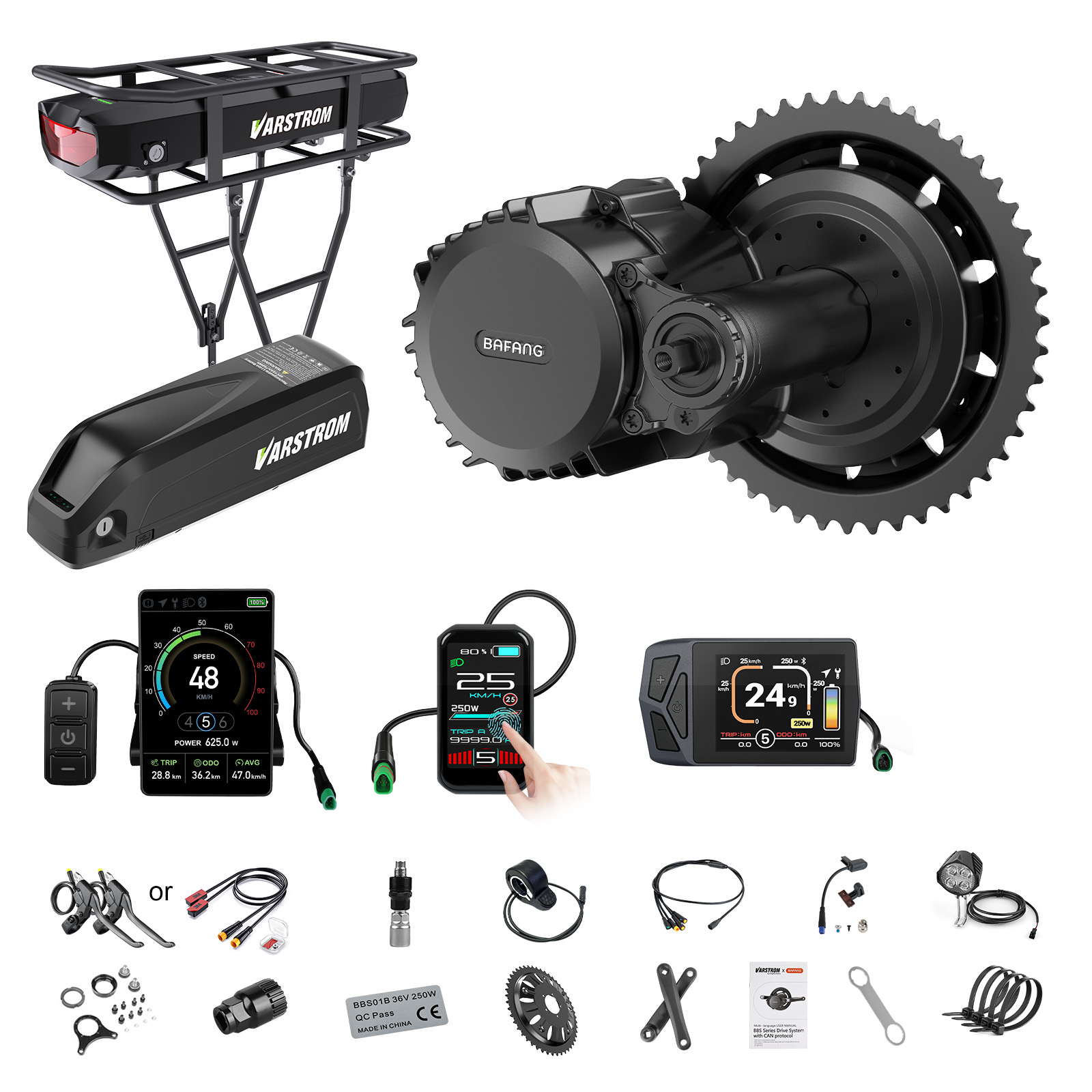 [Spedizione USA] Kit Motore Ce - Torque Sensor Mid Drive Motor Kit recensione e prezzo