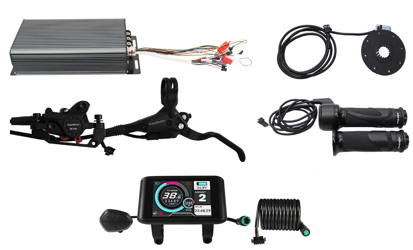 Kit di conversione ruota grass - 5000W Hub Motor Kit 72V recensione e prezzo