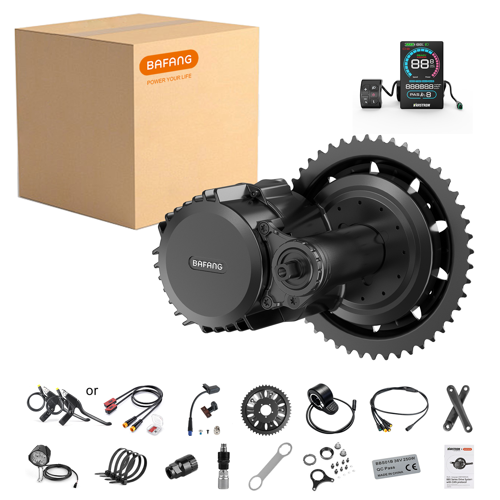 Bafang 48V 52V 1000W CAN Motor - Mid Drive Conversion Kit 1000W recensione e prezzo