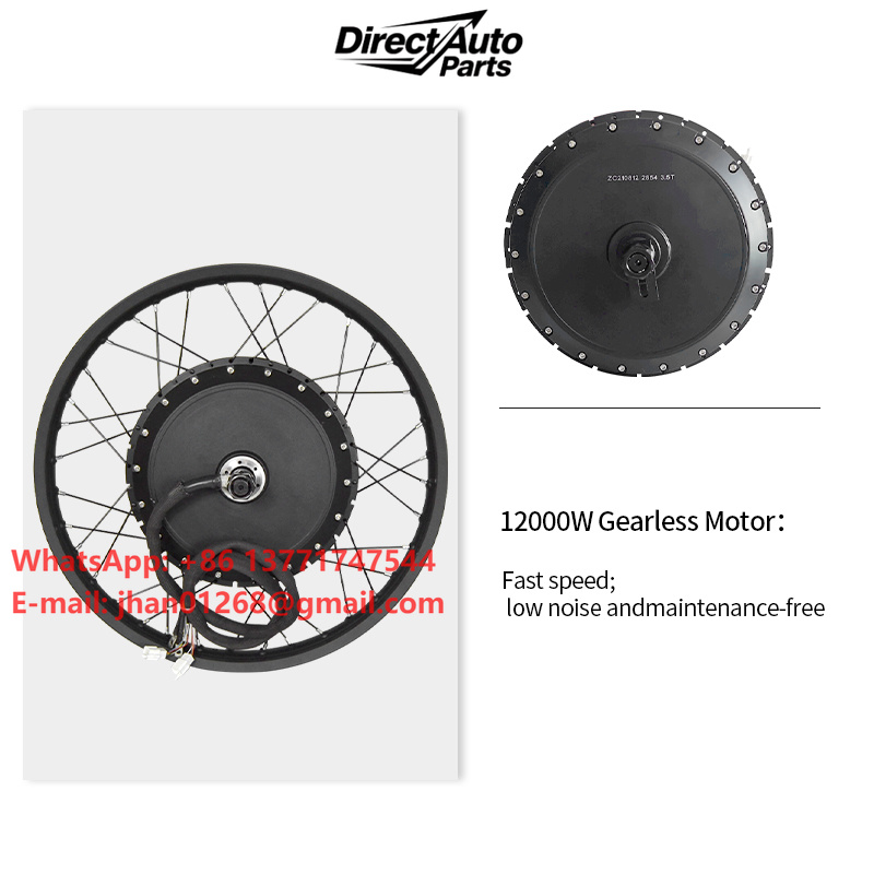 Kit di Conversione per Moto El - 12000W Electric Motorcycle Hub Motor recensione e prezzo
