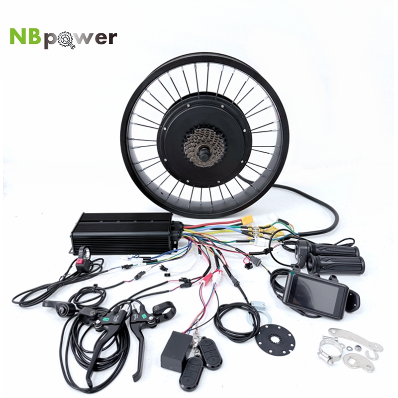 Kit di conversione per bici el - 5000W Hub Motor Kit 72V recensione e prezzo