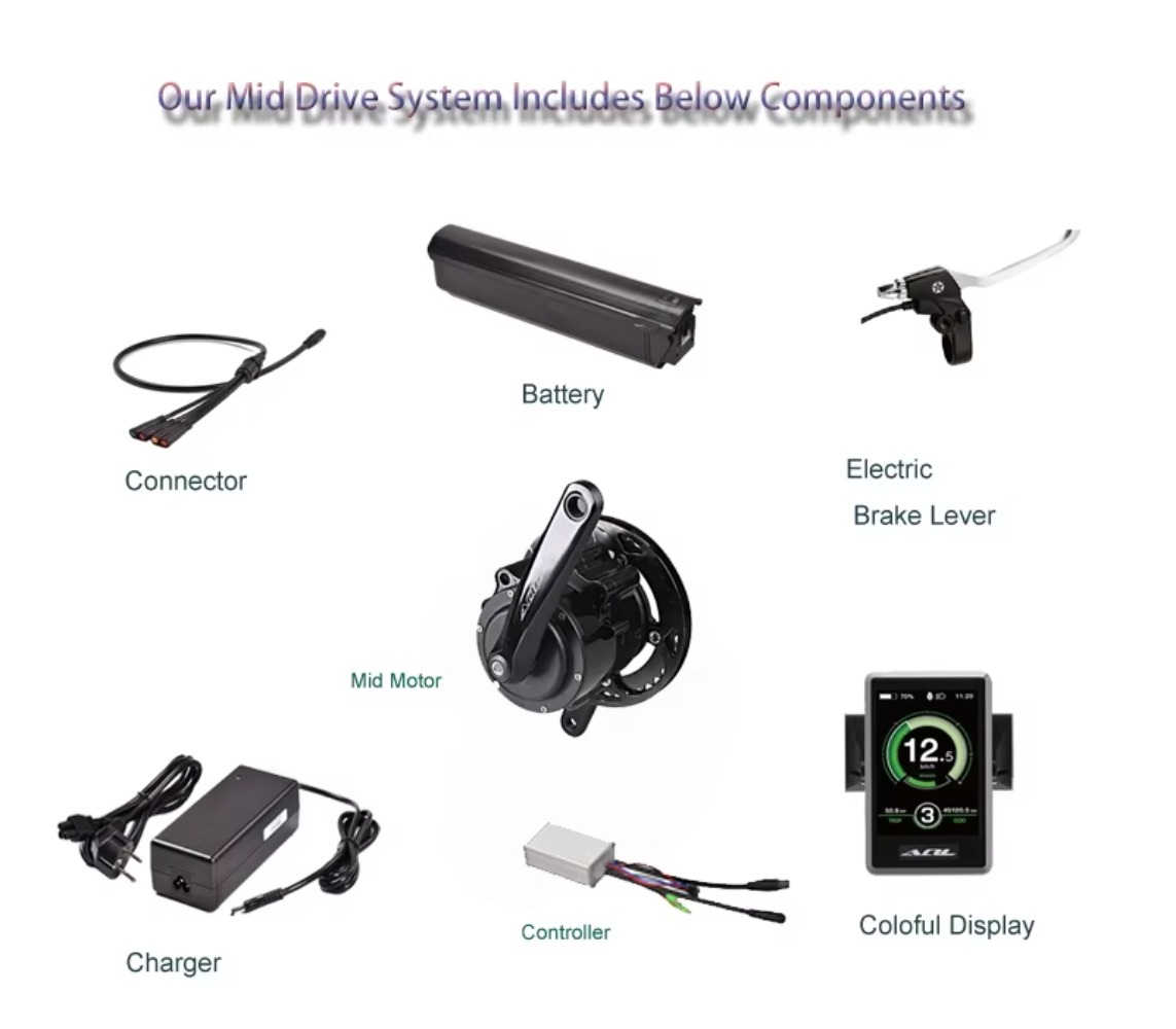 Sensore di coppia E Bike Motor - Torque Sensor Mid Drive Motor Kit recensione e prezzo
