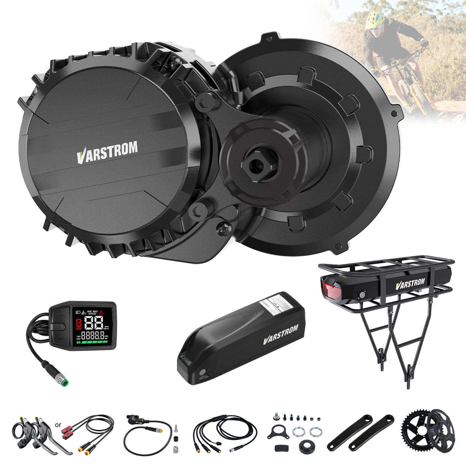 Kit Motore Centrale Varstrom 7 - Torque Sensor Mid Drive Motor Kit recensione e prezzo