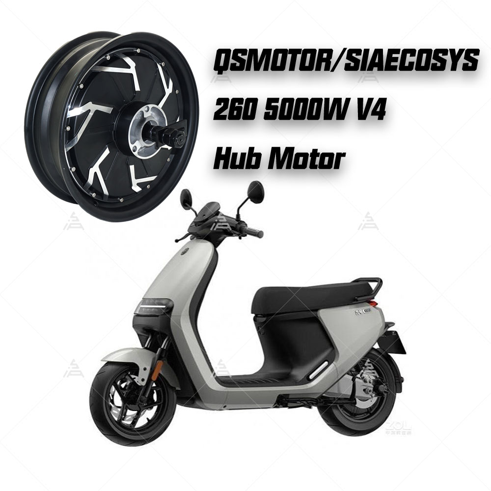 Motore QSMotor QS260 V4 5000W  - Direct Drive Hub Motor 72V 5000W recensione e prezzo