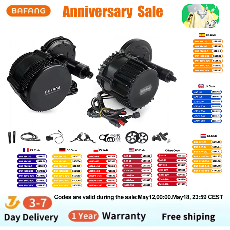 Kit di Conversione per Bici El - Side Hung Mid Drive Motor Kit recensione e prezzo